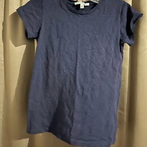 Express one eleven navy shirt